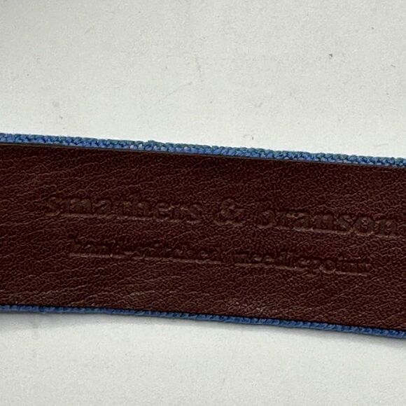 Smathers & Branson Women\'s Hand-stitched Needlepoint Starfish Cinch Belt main image 6
